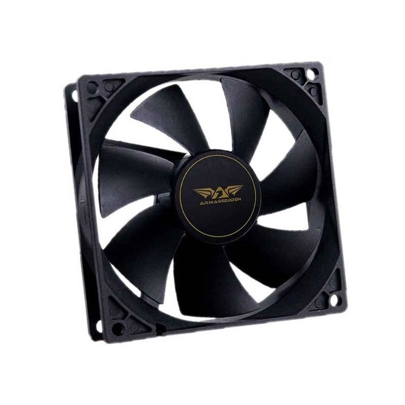 Armaggeddon Cooling Fan - SILENT-12 - Black — Buy in Cyprus with Fast Delivery