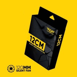 Armaggeddon Cooling Fan - SILENT-12 - Black — Buy in Cyprus with Fast Delivery