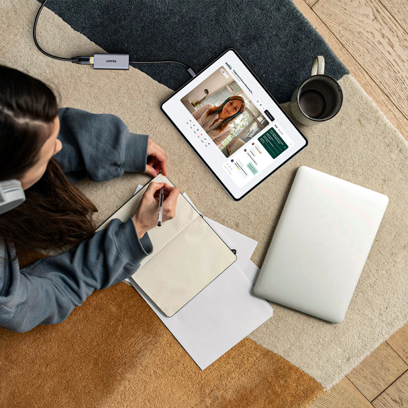 Unitek Converter USB-C to LAN - U1343A - 5GbE Ethernet — Buy in Cyprus with Fast Delivery