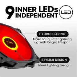 Armaggeddon Fan - CORE-12 - Red Fan — Buy in Cyprus with Fast Delivery