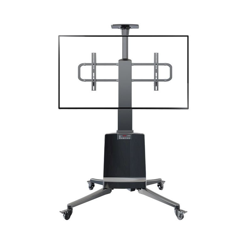 NBMounts Motorized TV Trolley - TW85 - up to 85'' & 68Kg Max Height 1.65m — Buy in Cyprus with Fast Delivery