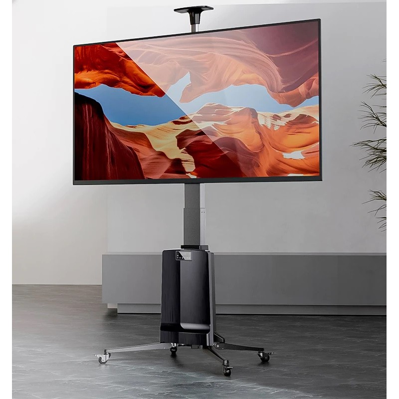 NBMounts Motorized TV Trolley - TW85 - up to 85'' & 68Kg Max Height 1.65m — Buy in Cyprus with Fast Delivery