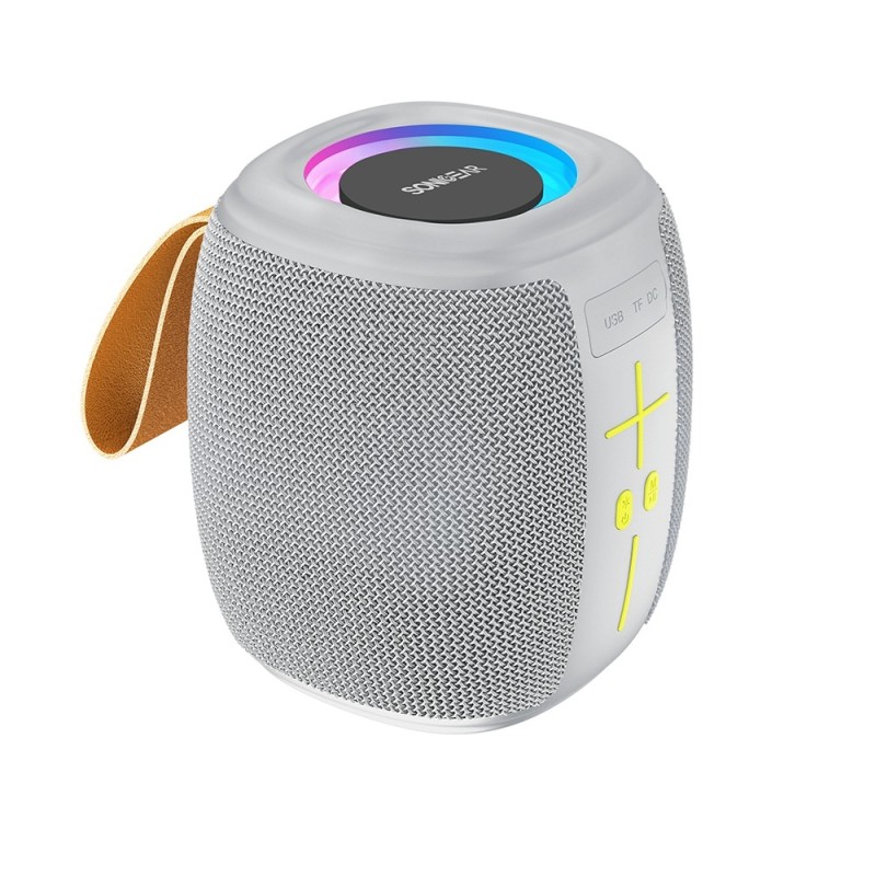 SonicGear Portable Speaker - SONICGO! 5 - TWS BT USB FM RGB Storm White — Buy in Cyprus with Fast Delivery