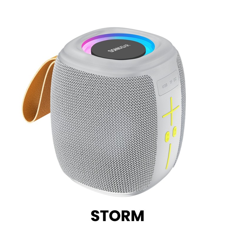 SonicGear Portable Speaker - SONICGO! 5 - TWS BT USB FM RGB Storm White — Buy in Cyprus with Fast Delivery