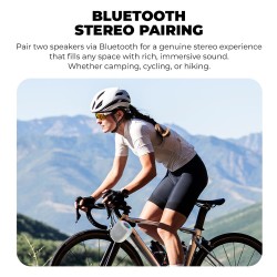 SonicGear Portable Speaker - SONICGO! 5 - TWS BT USB FM RGB Storm White — Buy in Cyprus with Fast Delivery