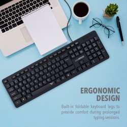 Alcatroz Keyboard - KB1000 - Silent Wired — Buy in Cyprus with Fast Delivery