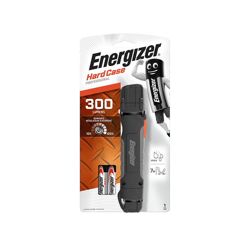 Energizer Light Torch - 300 Lumens (2xAA) - Hardcase — Buy in Cyprus with Fast Delivery