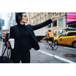 Yealink Headset - BH72 - Wireless Bluetooth NC with Retractable Mic, BT Dongle & Charging Stand Dual Teams Black