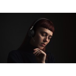 Yealink Headset - BH72 - Wireless Bluetooth NC with Retractable Mic, BT Dongle & Charging Stand Dual Teams Black