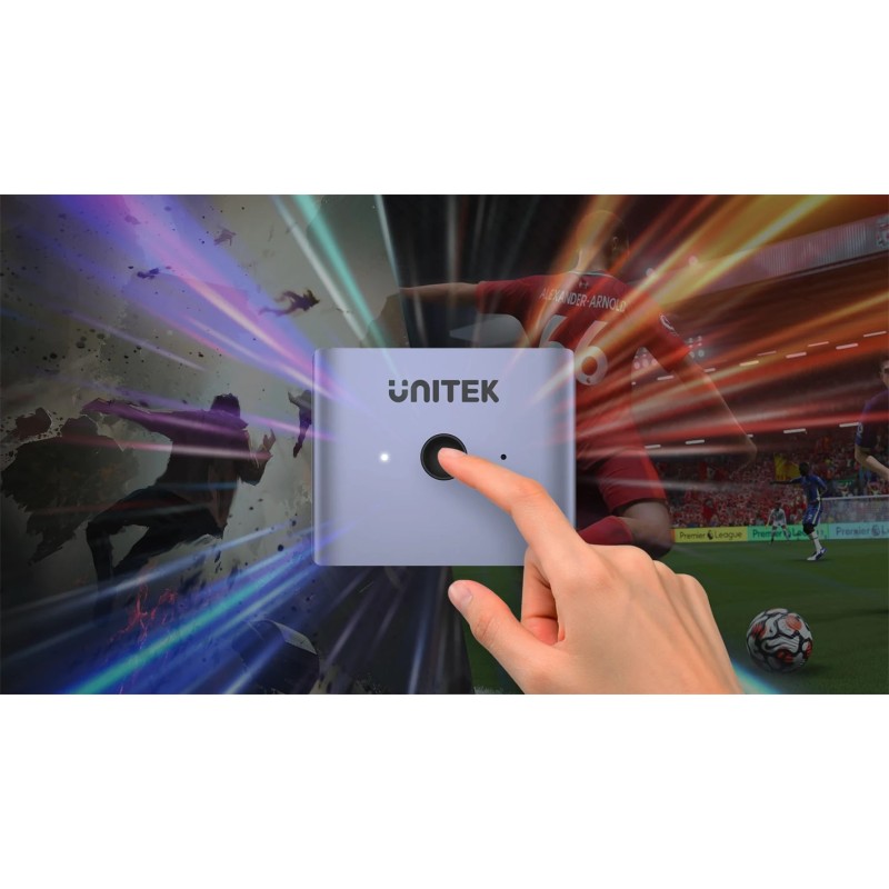 Unitek DisplayPort Switch - V1609A - 8K 1-2 — Buy in Cyprus with Fast Delivery