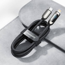 Baseus Cable Lightning to USB-C - Display, 20W, 1m, Black — Buy in Cyprus with Fast Delivery