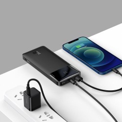 Baseus Powerbank - 15W 10000mAh Bipow Black — Buy in Cyprus with Fast Delivery