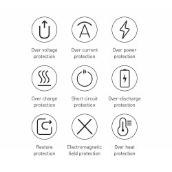 Baseus Powerbank - 15W 10000mAh Bipow Black — Buy in Cyprus with Fast Delivery