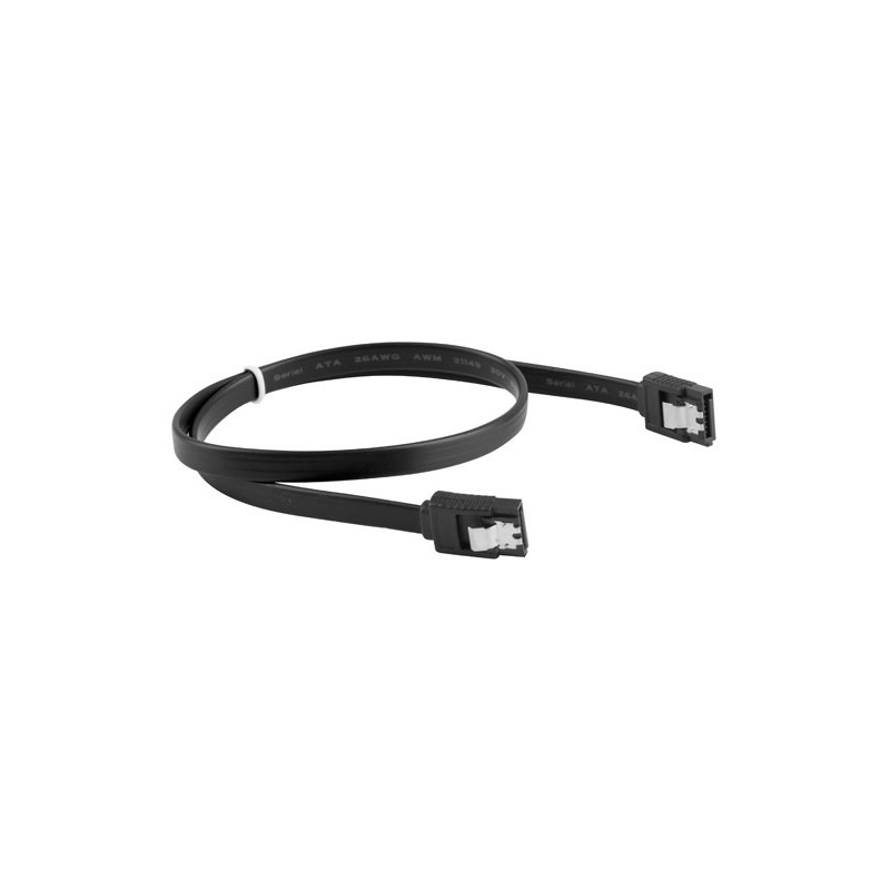 Lanberg SATA III 6Gbps Cable - 50cm Black — Buy in Cyprus with Fast Delivery