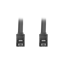 Lanberg SATA III 6Gbps Cable - 50cm Black — Buy in Cyprus with Fast Delivery