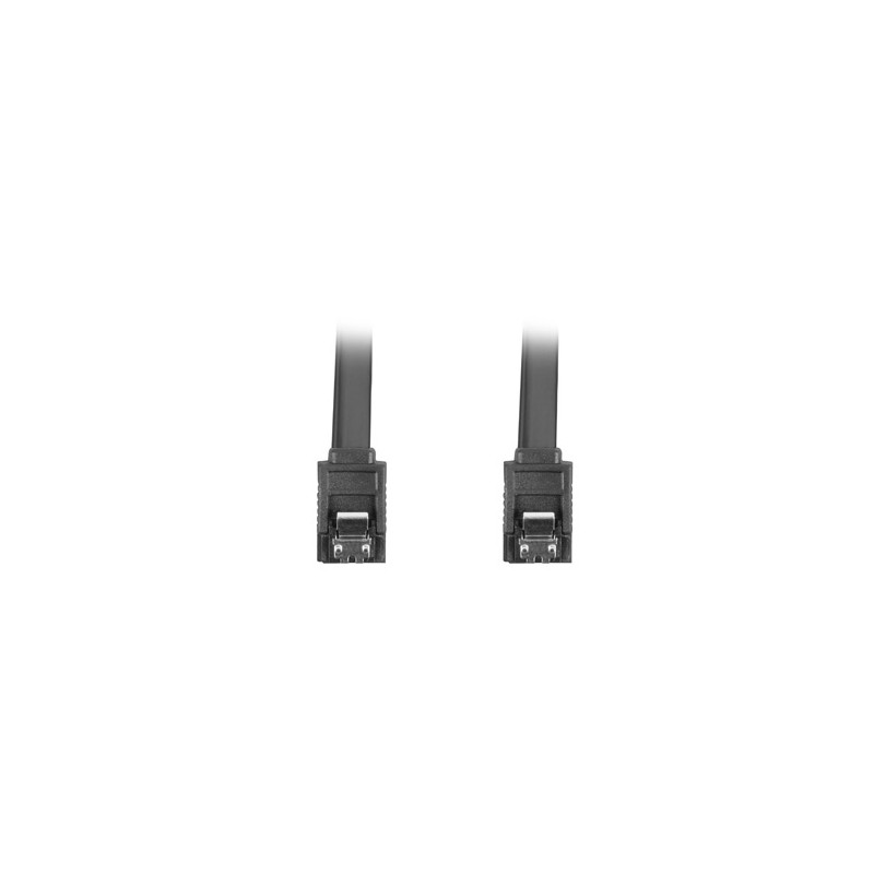 Lanberg SATA III 6Gbps Cable - 50cm Black — Buy in Cyprus with Fast Delivery