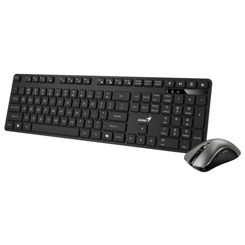 Genius Keyboard-Mouse Set - KM-8216S - Wireless AI+Voice Typing English — Buy in Cyprus with Fast Delivery