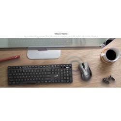 Genius Keyboard-Mouse Set - KM-8216S - Wireless AI+Voice Typing English — Buy in Cyprus with Fast Delivery