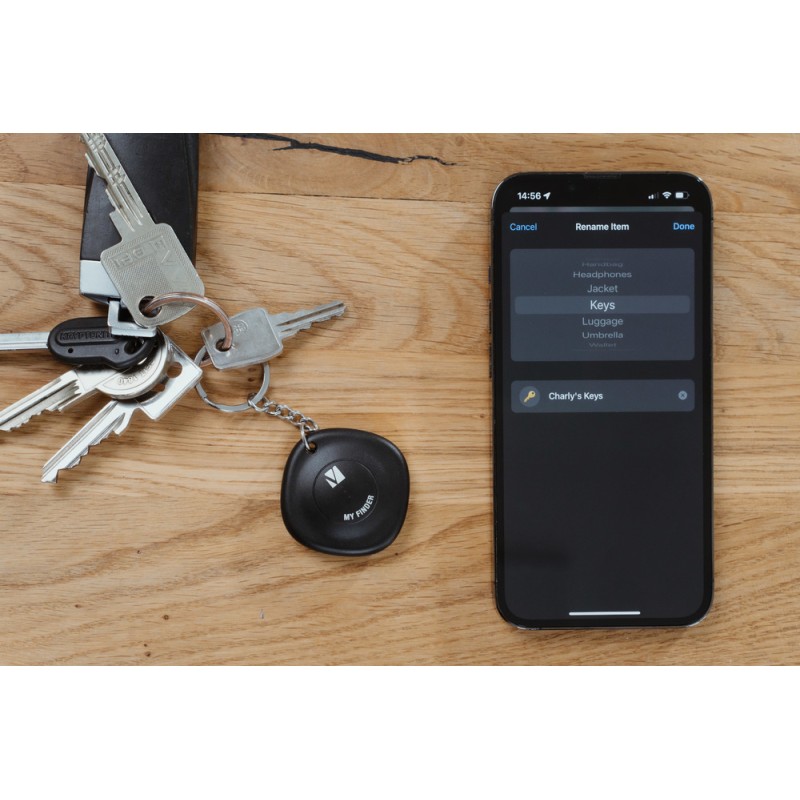 Verbatim My Finder Apple Bluetooth Item Finder - MYF-01 - Black 1-pack — Buy in Cyprus with Fast Delivery