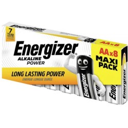 Energizer Alkaline Power - AA Batteries (8pcs) — Buy in Cyprus with Fast Delivery