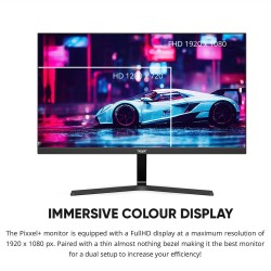 Armaggeddon PF24HD Super-100 - IPS Frameless Monitor 100Hz Black — Buy in Cyprus with Fast Delivery