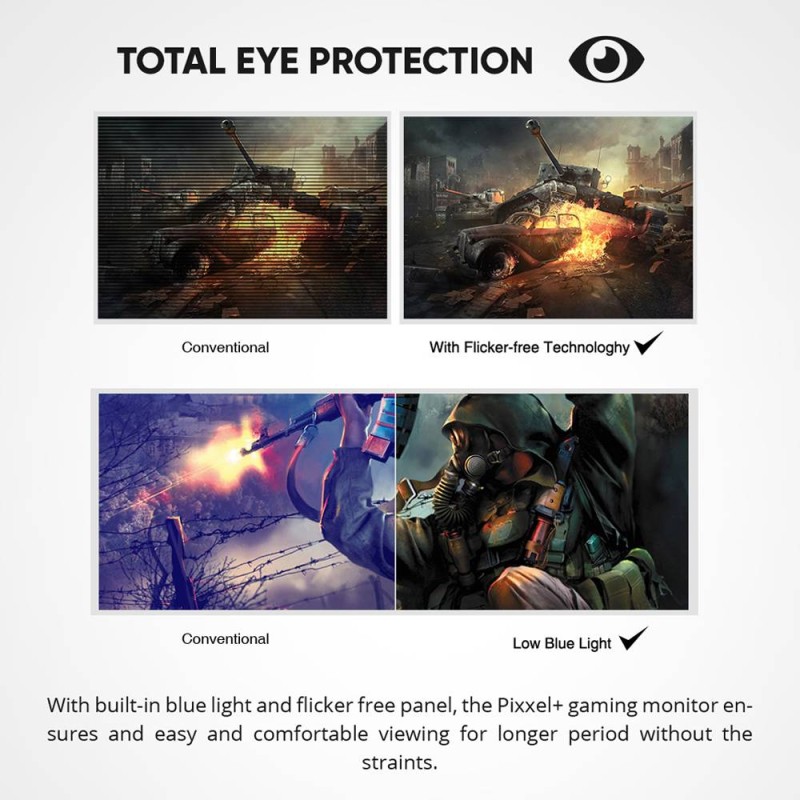 Armaggeddon PF24HD Super-100 - IPS Frameless Monitor 100Hz Black — Buy in Cyprus with Fast Delivery