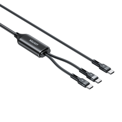 Unitek USB-C Cable - C14146ABK01-1.8M - PD100W 2-in-1 Dual Charging — Buy in Cyprus with Fast Delivery