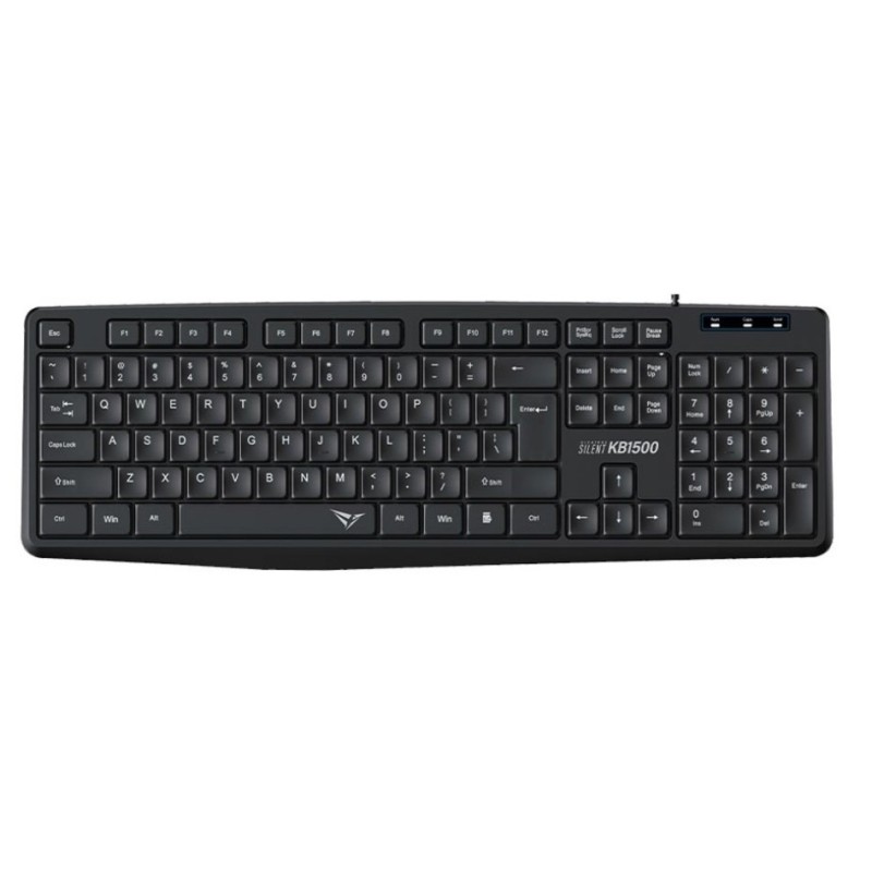 Alcatroz Silent Wired Keyboard - KB1500 - Silent, Wired — Buy in Cyprus with Fast Delivery