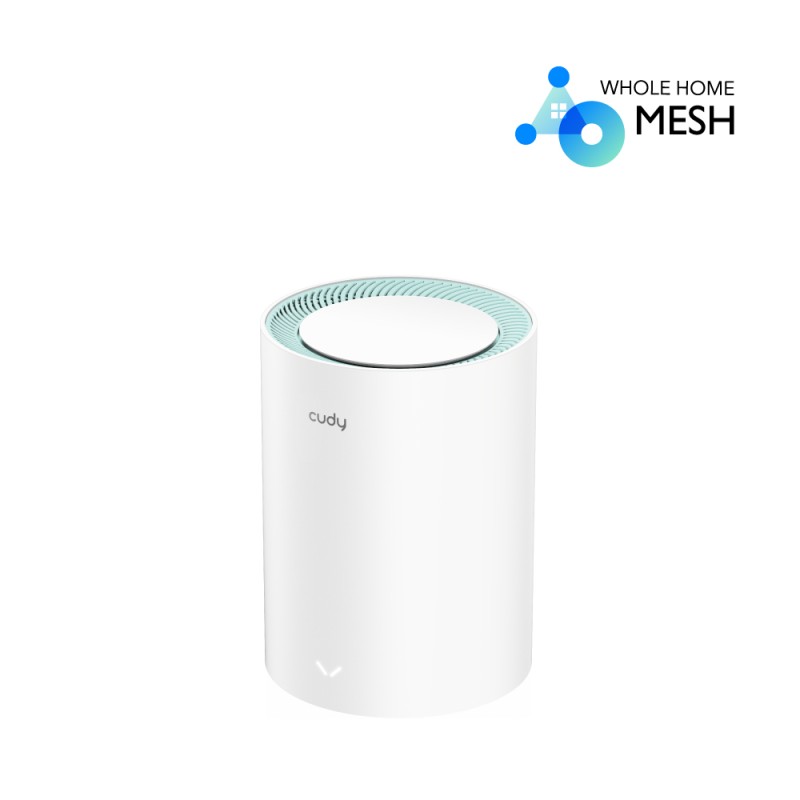 Cudy Whole Home Mesh - M1300 - Extra Unit AC1200 Dual Band Gigabit Wi-Fi 1-Pack — Buy in Cyprus with Fast Delivery
