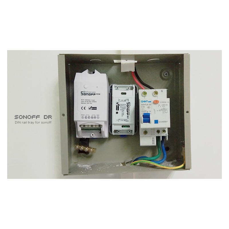 Sonoff DR DIN Rail Tray - DR DIN Rail Tray — Buy in Cyprus with Fast Delivery