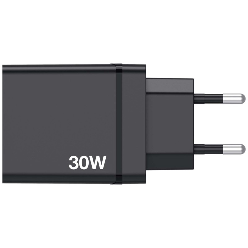 Verbatim Wall Charger - CHR-30EU1 - 30W EU Plug 1 x USBC20W 3 x USBA Black — Buy in Cyprus with Fast Delivery