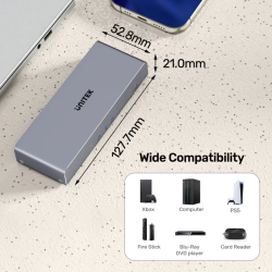 Unitek HDMI Splitter - V1130A - 1x2 4K30Hz — Buy in Cyprus with Fast Delivery