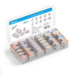 Sonoff Quick Wire Connectors - D1-2 - Quick Wire Connectors (54 pcs) — Buy in Cyprus with Fast Delivery