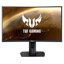 ASUS Monitor TUF Gaming 27'' 2K Curved 165Hz HDR Ergonomic Speakers - VG27WQ - 2560x1440 — Buy in Cyprus with Fast Delivery