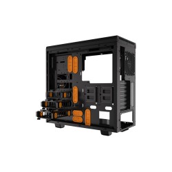 be quiet! Pure Base 600 Window - Mid Tower Case - Orange, ATX/mATX/Mini-ITX, 360mm Radiator Support