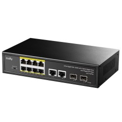 Cudy Switch PoE Gigabit - GS1010PS2 - 8PoE + 2GbE + 2SFP Uplink 120W — Buy in Cyprus with Fast Delivery