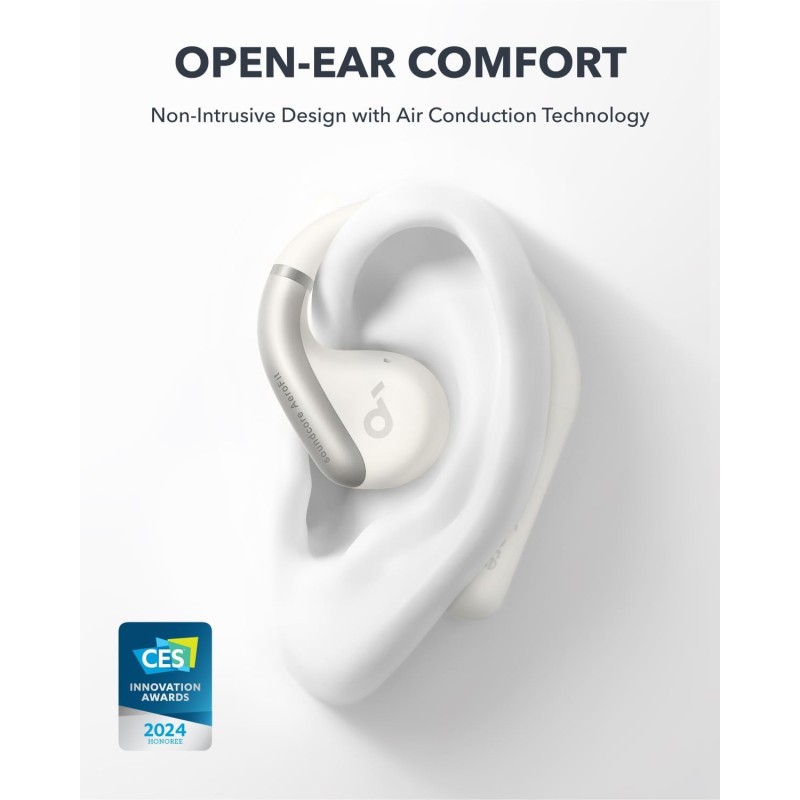 Anker Soundcore TWS Open Air Earphones - AeroFit White — Buy in Cyprus with Fast Delivery
