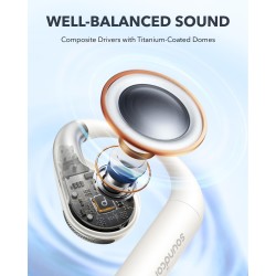 Anker Soundcore TWS Open Air Earphones - AeroFit White — Buy in Cyprus with Fast Delivery