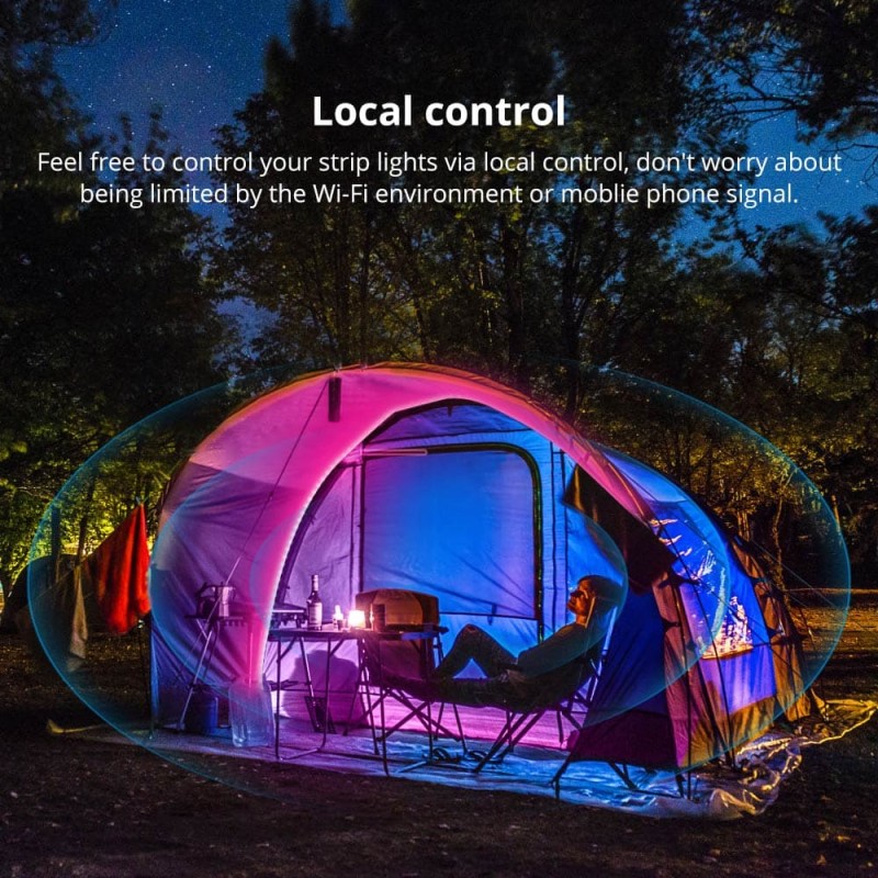 Sonoff Smart LED Light Strip - L3-5M - RGB Indoor IP54 Wi-Fi BT — Buy in Cyprus with Fast Delivery