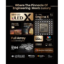 Hisense TV - 65UXKQ - 65'' 4K Smart QLED MINI LED 120hz Gaming TV — Buy in Cyprus with Fast Delivery