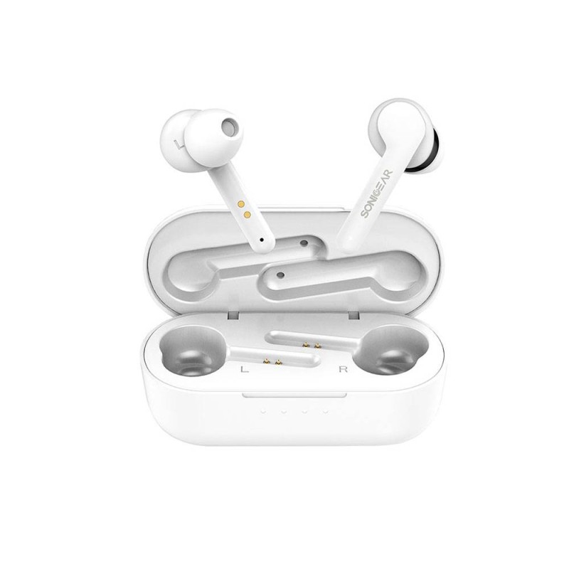 SonicGear EARPUMP IPX5 Earphones White - TWS 5 PRO - IPX5 Earphones White — Buy in Cyprus with Fast Delivery