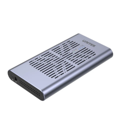Unitek USB-C NVMe PCIe Enclosure 20Gbps Dual Offline Clone - S1206A - USB-C NVMe PCIe Enclosure 20Gbps Dual Offline Clone