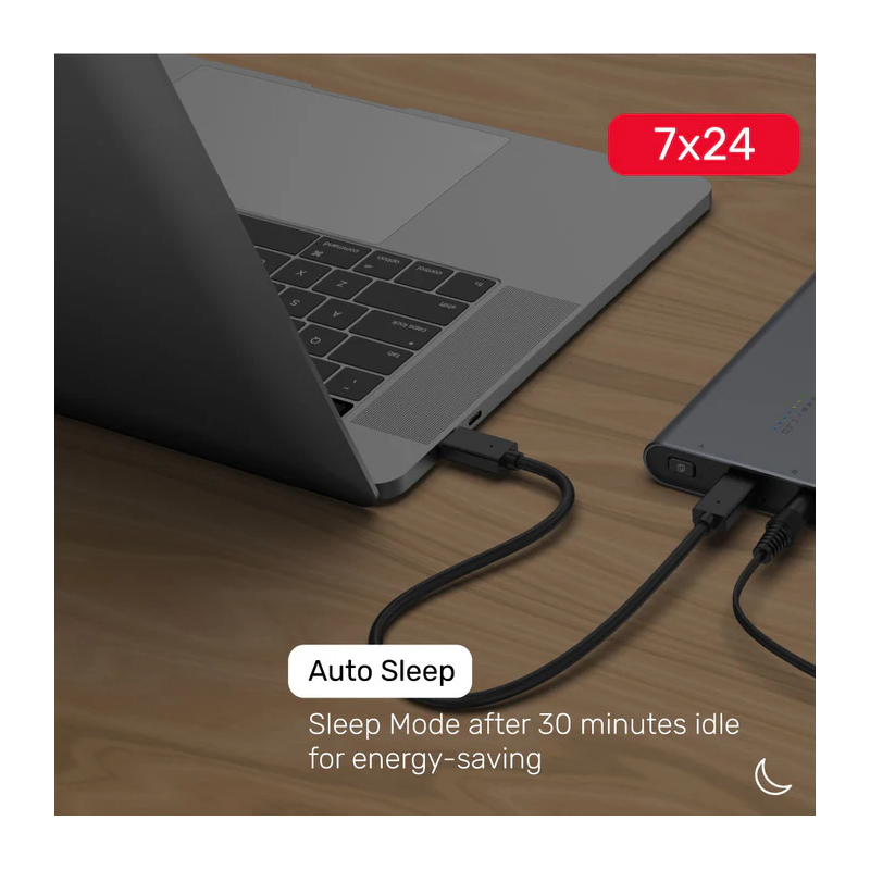 Unitek USB-C NVMe PCIe Enclosure 20Gbps Dual Offline Clone - S1206A - USB-C NVMe PCIe Enclosure 20Gbps Dual Offline Clone