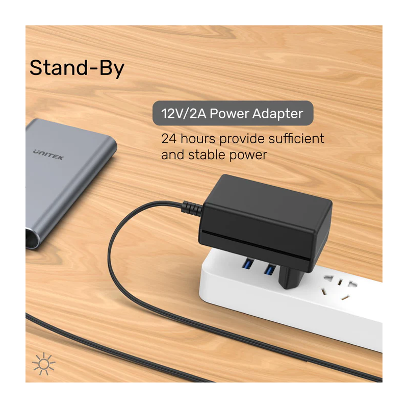 Unitek USB-C NVMe PCIe Enclosure 20Gbps Dual Offline Clone - S1206A - USB-C NVMe PCIe Enclosure 20Gbps Dual Offline Clone