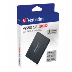 Verbatim Vi550 S3 2TB - 2.5" SATA III 6Gb/s 3D NAND SSD - 49354 (Boxed) — Buy in Cyprus with Fast Delivery