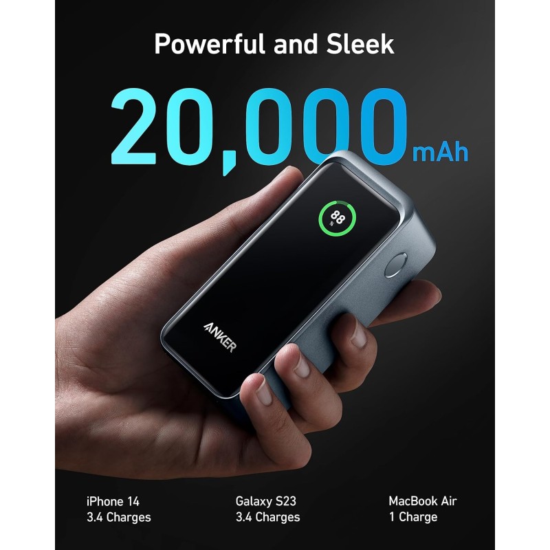 Anker Mobile Powerbank - 20000mAh Prime 200W — Buy in Cyprus with Fast Delivery