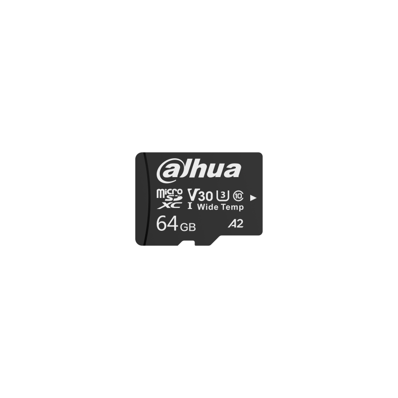 Dahua MicroSD Card - TF-W100-64GB - 64GB Wide-Temperature Video Surveillance Card — Buy in Cyprus with Fast Delivery