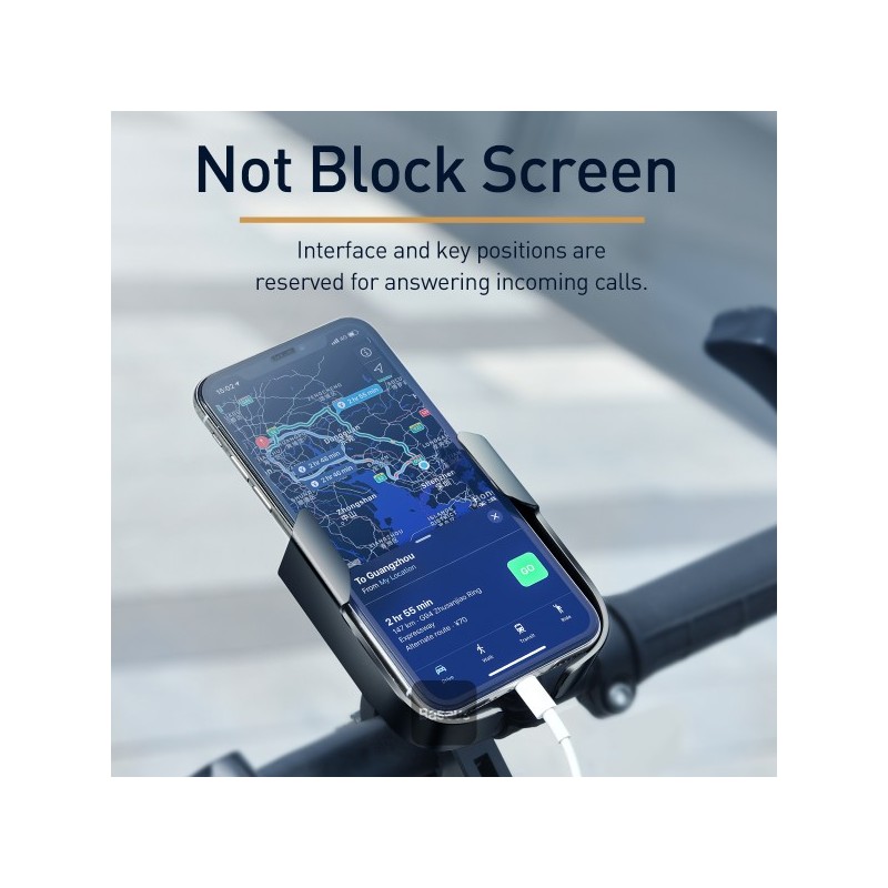 Baseus VA Motorcycle Bicycle Scooter Phone Holder - ARMOR — Buy in Cyprus with Fast Delivery