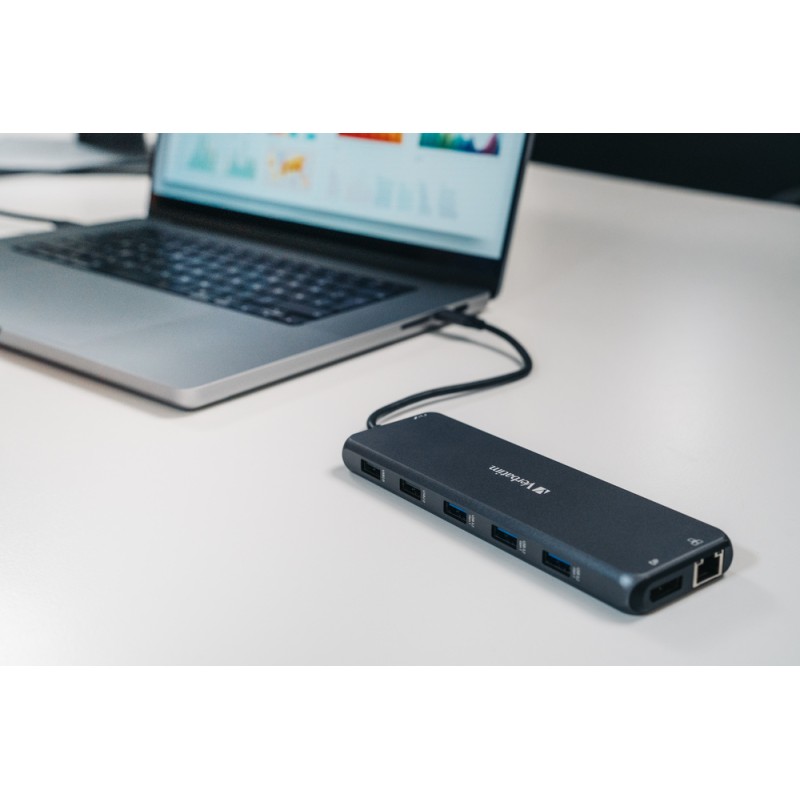 Verbatim USB-C 13-Port Hub - CMH-13 - Triple Display, 100W PD — Buy in Cyprus with Fast Delivery