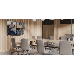 Yealink MeetingBar MS Teams Room System Android with BYOD & Screen Sharing Support - A40-010 - Remote Control MeetingBar